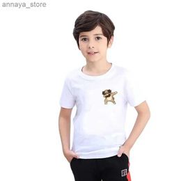T-shirts Dog Lover Cotton Polyester Puppdog Gift T-shirt for Boys and Girls Short sleeved Hip Hop Graphic Harajuku Animal Pet Lover T-shirtL2405