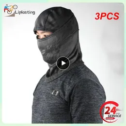 Bandanas 3PCS Winter Fleece Tactical Military Balaclava Outdoor Hunting Cycling Hiking Skiing Scarf Snowboard Face Mask Windproof Men