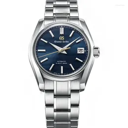 Wristwatches 2024 GrandSeiko Luxury Men's Business Stainless Steel Non Mechanical Automatic Date Waterproof Quartz Clock Watch