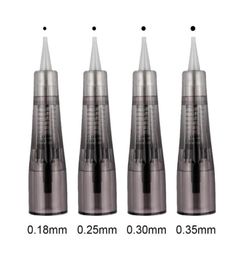 Tattoo Needles Disposable Microblading Eyebrow Lip Needle Cartridges Semi Body Permanent Makeup Accessory Pushin Type4156465