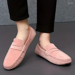 Casual Shoes Couples Family Fashion Men's And Women's Flat Driving Handmade Colour Large Size Small 35-48