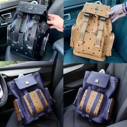10A Fashion Women Backpack Womens Men Leather Large Capacity Bag Fashion Small Casual Designer Back Pack Style Mmiww