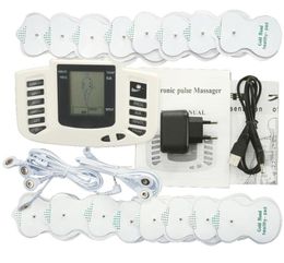 Tens ems massager electro stimulation muscle stimulator electrostimulator fisioterapia physiotherapy machine 16 pads9853172