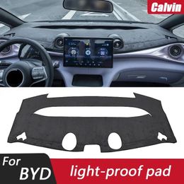 Car Seat Covers RHD LHD For BYD ATTO 2 Dolphin EA1 2024 Accessories Dashboard Avoid Light Pad Instrument Platform Desk Cover Mat Carpets