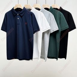 Mens Womens Designer White Polo T Shirt Fashion Polo Sweatshirt Tops Men Luxurys Clothing Sleeve Clothest tshirt US Size S-XXL