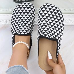 Slippers Women's 2024 Indoor Brand Design Shoes Women House Anti-slip Luxury Sandals High Quality Thick Sole Slides