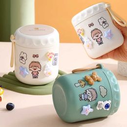 Lunch Boxes Bags Stainless Steel Lunch Box for Children Portable Container with Handle Thermal Bento Box Soap Food Container High Quality