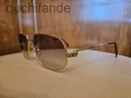 High Grade Carter 1:1 Original Designer Sunglasses Women Santos Rolled Gold Vintage Sunglasses Frames Genuine Large Size with Real Logo