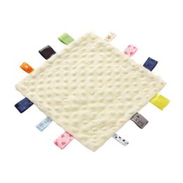 Towels Robes Baby Appease Towel Soft Soother Teether Infants Comfort Sleeping Nursing Blanket