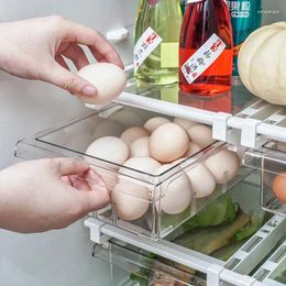 Storage Bottles Creative Drawer Organizer Refrigerator Fresh-Keeping Box Food Containers Multifunction Transparent Shelf