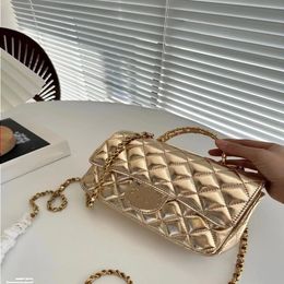 7A Luxury Bag Fashion Design Handbag Women's Classic Hollow Black Diamond Handbag Exquisite Calf Leather Production Retro Versatil Jnvw
