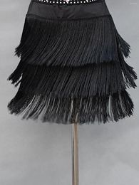 Skirts 2024 Sexy In Fringed Mini Skirt Women Dress Multi-layer Dance Tassels Party Dresses Female Clothes Plus Size 5XL