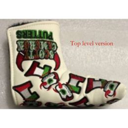 Many Models Embroidery Golf Putter Head Cover High End Blade Headcover 594