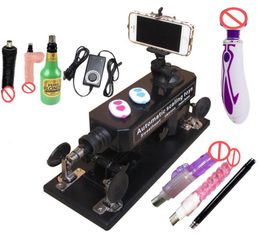 Newest Upgrade Affordable Sex Machine for Men and Women Automatic Masturbation Love Robot Machine Set Adult Sex Toy2285212