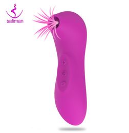 Clitoris sucker Vibrator Sex Toys for Woman Nipple Clit Sucker Clitoris Stimulator Masturbator Oral Toys For Adults MX1912284511568