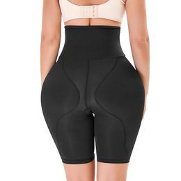 BBL Shorts Shapewear Butt Lifter Control Panties Body Shaper Fake Pad Foam Padded Hip Enhancer Female Shapewear Hourglass Body 240426