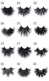 25 mm thick mink lashes 3d mink eyelashes Cruelty Soft real 25mm lashes mink hair false eyelashes extension lashes strips8565785