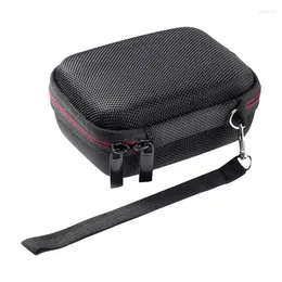 Storage Bags Speaker Carrying Bag Waterproof Portable Case Shockproof Black With Strap
