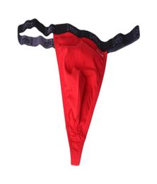 11002RED whole men fashion sexy U bag low rise seamless comfortable cotton thong Tstring gstring men039s underwear linge9484013