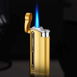 Creative Iatable Butane Lighter Refill Windproof Cigar Lighter Gas Unfilled Torch Lighter