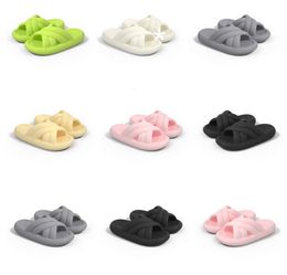 summer new product slippers designer for women shoes Green White Black Pink Grey slipper sandals fashion-044 womens flat slides GAI outdoor shoes