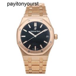 Audemar Pigue Abbey Automatic Apf Factory Watch Abby Sign Gold Mens Watch 15500OR.OO.1220OR.01