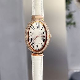 Watch Women Luxury Watches Quartz Movement Leather Bracelet Lady Designer high-quality lovers Wristwatch Diamond Bezel 29mm Ladies Mini Wristwatch Montre de luxe