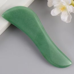 Gua Sha Facial Tools Aventurine Guasha Stone Massage Sculpting Face Skin Care Natural Jade Lift Massager Anti-Aging Handmade