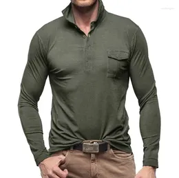 Men's Suits Long Sleeved T-shirt With Pure Cotton Base