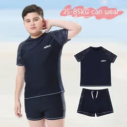 Women's Swimwear Two-piece Polyester For Boys Teenagers Big Size Summer Vacation Beach Holiday Sports Swimming Suit Shirt Shorts