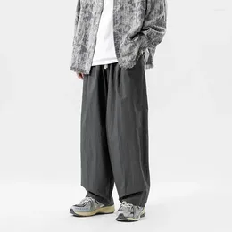 Men's Pants Men Loose Casual Streetwear Fashion Wide Leg Harem Cargo City Boys Grils Baggy Women Jogger Sweatpant