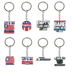 Keychains Lanyards Lets Go Brandon10 Keychain Goodie Bag Stuffers Supplies Key Rings Backpack Shoder Pendant Accessories Charm Keyring Ot98B