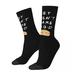 Men's Socks JOEY DOESN'T SHARE FOOD TV Show Friends Women's Harajuku Spring Summer Autumn Winter Middle Tube Gifts