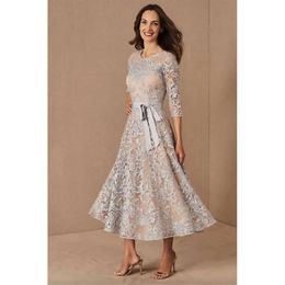 Elegant Mermaid of the Bride Jewel Brodery Half-Sleeve Mother Gowns Custom Made Wedding Guest Dresses New Design in Hot Sales 0509
