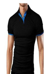 Fashion Mens Polo Shirts 2020 New Arrival Summer Men Brand Polos Breathable Slim Short Sleeve T Shirt 10 Colours Size S5XL 20207588919