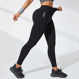 Women's Pants Capris Womens high waisted and soft abdominal control weight loss black pants exercise running Q240508