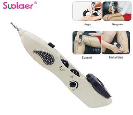 Handheld Acupuncture Pen TENS Point Detector With Digital Display Electric Acupuntura Meridian Pen Muscle Stimulator Device Y191204542064