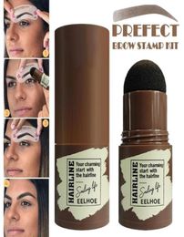 Eyebrow Tools Stencils 1Pc Waterproof Powder Mold Set 24Pcs Brow Template Stamp Women Makeup Sets9236241