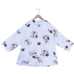 Women's Blouses Women Button Up Printed Shirt Square Neck Loose Comfortable Elegant Fashionable Solid Colour Casual Versatile Business Top