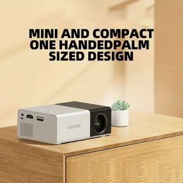 Projectors YG300 mini portable projector plug-in connector multimedia home Theatre outdoor available J240509
