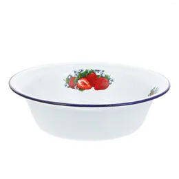 Dinnerware Sets Pasta Bowls Porcelain Stew Bowl Storage Enamel Nesting Grease Serving Utensils Spa For Facials