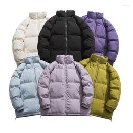 Men's Jackets Men Bubble Winter Solid Quality Outdoor Windproof Padded Cotton Man Puffer Coats Homme Custom