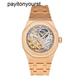 Audemar Pigue Abbey Automatic Apf Factory Watch Abby Sign Gold Mens Watch 15467OR.OO.1256OR.01