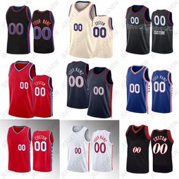 2024 City 40 Batum 9 Oubre Jr. Basketball Jerseys man Joel Jame 21 1 Harden Tyrese 3 Embiid 2 Maxey City Allen 0 Iverson Shirt 76man Men Women Youth