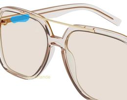 Classic Brand Retro Yoisill Sunglasses 545 Light Brown Light Yellow 58 16 145 Womens for men women sun glasses Fashion outdoor Classic Style Eyewear