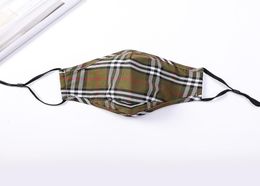 Fashion Popular Handmade Retro Gift Plaid Cotton Earhanging Fashion Simple Life Mask 20Off8705012