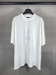 BLCG LENCIA Unisex Summer T-shirts Mens Vintage Jersey T-Shirt Womens Oversize Heavyweight 100% Cotton Fabric Workmanship Plus Size Tops Tees BG30355
