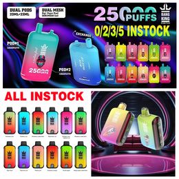 Original bang box 25000 puff 25k vape al fakher Crown Big Cloud 18k 18000 puffs Disposable E Cigarettes Prefilled Cartridges Pod 600mah vaper 25000 20k 20000 puffs