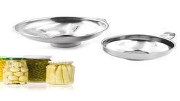 Stainless Steel Wide Mouth Canning Funnel Hopper Philtre For Wide Regular Jars Kitchen Cooking Tools JK2007KD5124034
