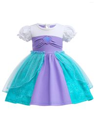 Girl Dresses Super Brothers Princess Costume Tulle Dress For Baby Toddler Kids Girls Halloween Birthday Party Fancy Outfits